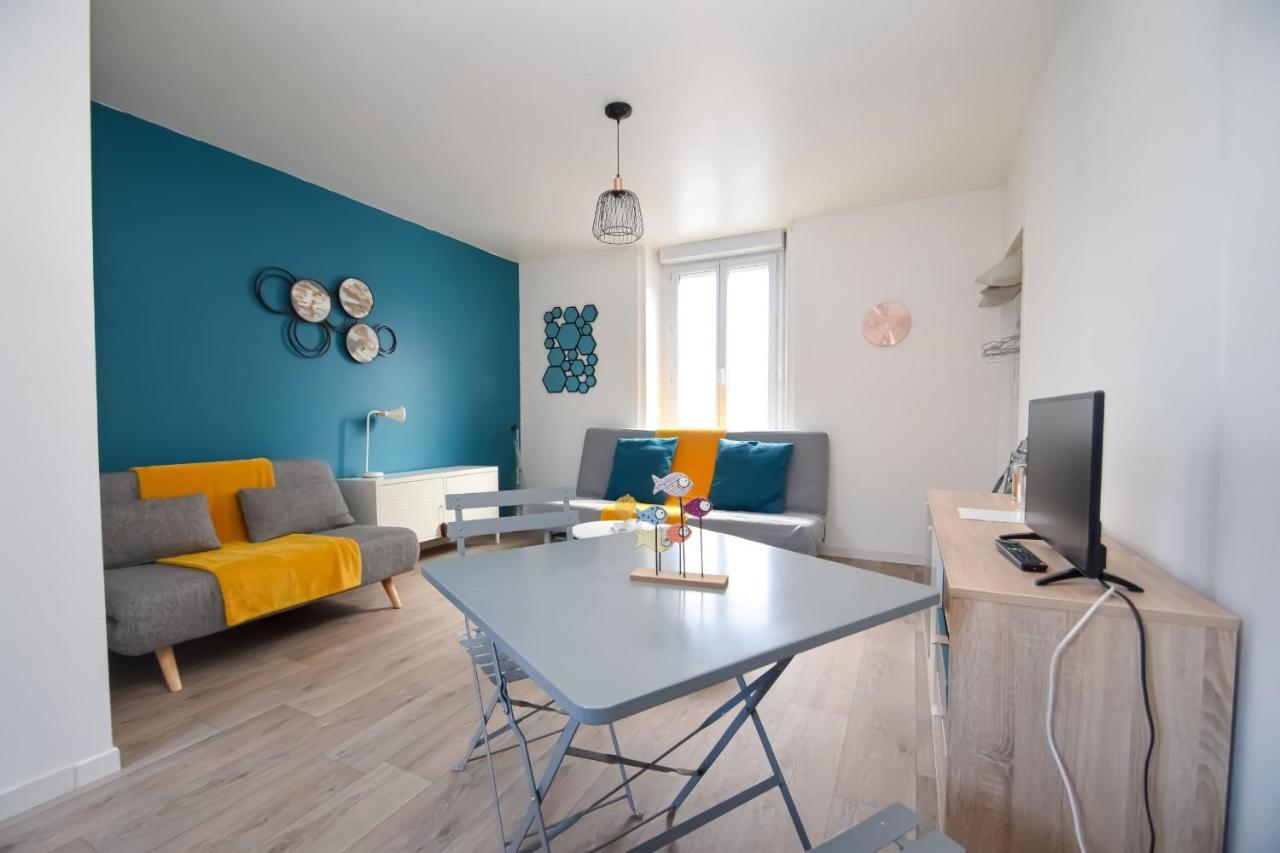 Appartement Grand studio au coeur de Dinard à 1min du marché et 6min plage de l'Écluse Extérieur photo