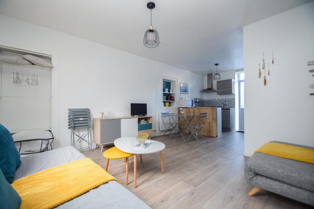 Appartement Grand studio au coeur de Dinard à 1min du marché et 6min plage de l'Écluse Extérieur photo